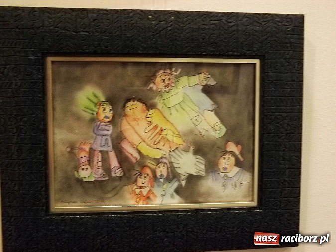 Zdjęcie w galerii na portalu naszraciborz.pl: Twórczość Wojtkiewicza oczami podopiecznych Warsztatów Terapii Zajęciowej wiadomości z regionu