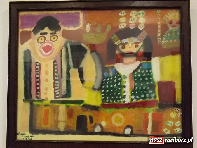 Zdjęcie w galerii na portalu naszraciborz.pl: Twórczość Wojtkiewicza oczami podopiecznych Warsztatów Terapii Zajęciowej wiadomości z regionu