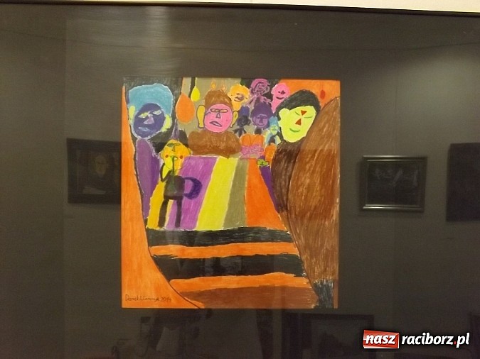 Zdjęcie w galerii na portalu naszraciborz.pl: Twórczość Wojtkiewicza oczami podopiecznych Warsztatów Terapii Zajęciowej wiadomości z regionu