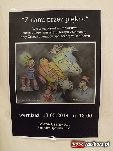 Zdjęcie w galerii na portalu naszraciborz.pl: Twórczość Wojtkiewicza oczami podopiecznych Warsztatów Terapii Zajęciowej wiadomości z regionu