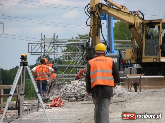 Zdjęcie w galerii na portalu naszraciborz.pl: Raport z mostu Ulga wiadomości z regionu