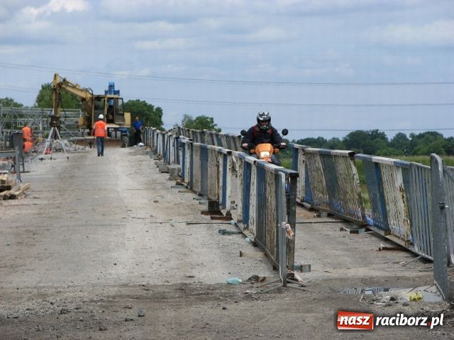 Zdjęcie w galerii na portalu naszraciborz.pl: Raport z mostu Ulga wiadomości z regionu