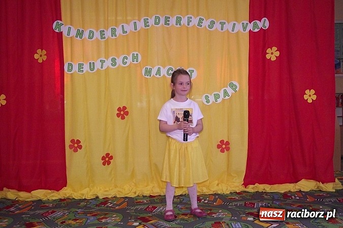 Zdjęcie w galerii na portalu naszraciborz.pl: Międzyprzedszkolny Przegląd Piosenki Niemieckiej  wiadomości z regionu