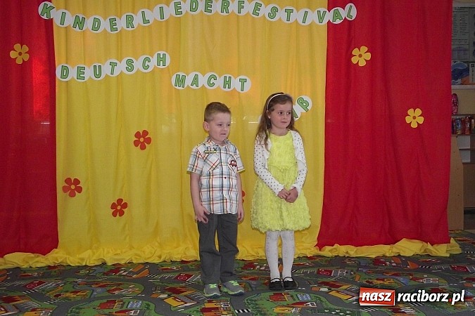 Zdjęcie w galerii na portalu naszraciborz.pl: Międzyprzedszkolny Przegląd Piosenki Niemieckiej  wiadomości z regionu