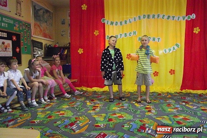 Zdjęcie w galerii na portalu naszraciborz.pl: Międzyprzedszkolny Przegląd Piosenki Niemieckiej  wiadomości z regionu