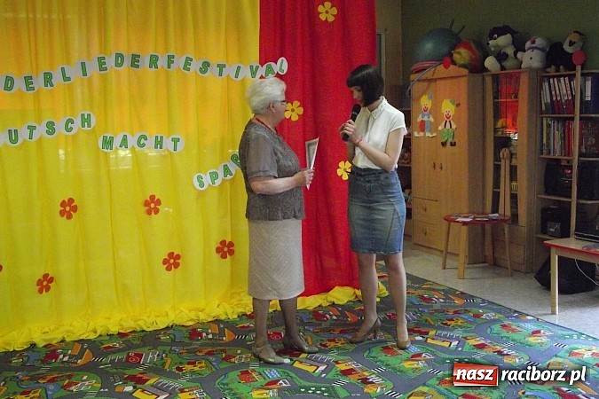 Zdjęcie w galerii na portalu naszraciborz.pl: Międzyprzedszkolny Przegląd Piosenki Niemieckiej  wiadomości z regionu