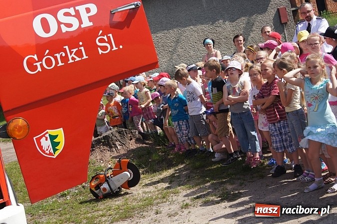 Zdjęcie w galerii na portalu naszraciborz.pl: Strażacy z G&oacute;rek Śl. zaprosili dzieci na piknik wiadomości z regionu