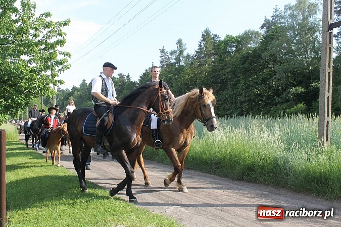 Zdjęcie w galerii na portalu naszraciborz.pl: W Brzeziu jak co roku szli ze świętym Urbanem wiadomości z regionu