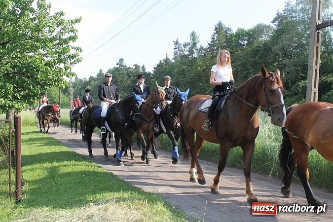 Zdjęcie w galerii na portalu naszraciborz.pl: W Brzeziu jak co roku szli ze świętym Urbanem wiadomości z regionu