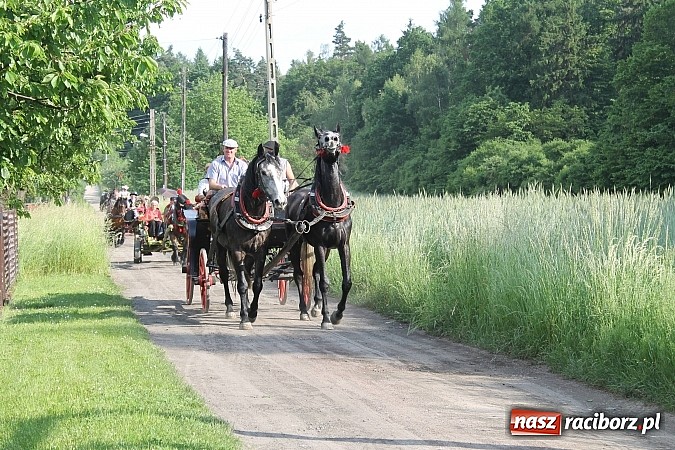 Zdjęcie w galerii na portalu naszraciborz.pl: W Brzeziu jak co roku szli ze świętym Urbanem wiadomości z regionu