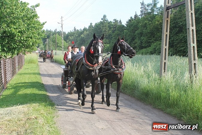 Zdjęcie w galerii na portalu naszraciborz.pl: W Brzeziu jak co roku szli ze świętym Urbanem wiadomości z regionu