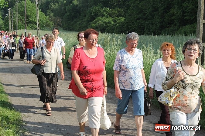 Zdjęcie w galerii na portalu naszraciborz.pl: W Brzeziu jak co roku szli ze świętym Urbanem wiadomości z regionu