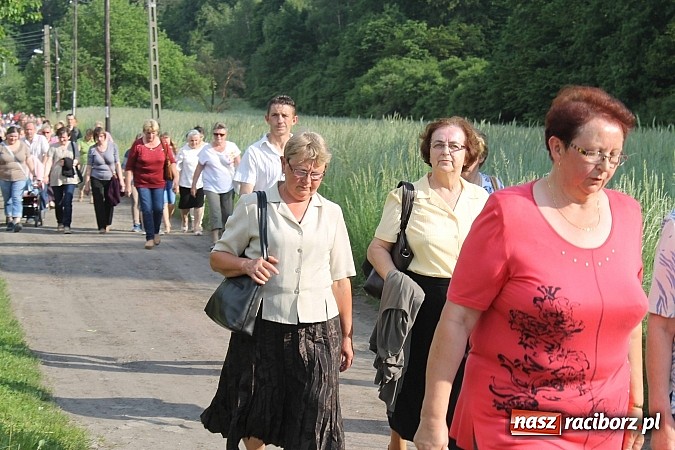 Zdjęcie w galerii na portalu naszraciborz.pl: W Brzeziu jak co roku szli ze świętym Urbanem wiadomości z regionu