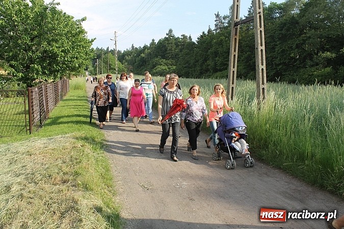 Zdjęcie w galerii na portalu naszraciborz.pl: W Brzeziu jak co roku szli ze świętym Urbanem wiadomości z regionu