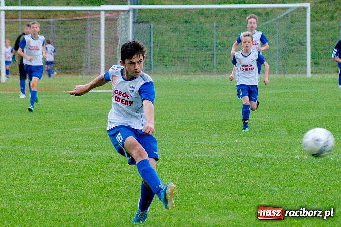 Zdjęcie w galerii na portalu naszraciborz.pl: ŚLT: Niebiescy górą nad Unitami wiadomości z regionu