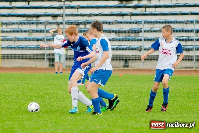 Zdjęcie w galerii na portalu naszraciborz.pl: ŚLT: Niebiescy górą nad Unitami wiadomości z regionu