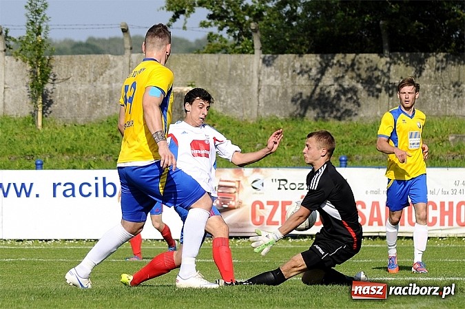 Zdjęcie w galerii na portalu naszraciborz.pl: Pewna wygrana Unii z GTS-em Bojszowy wiadomości z regionu