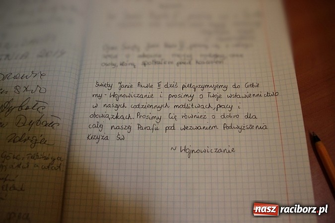 Zdjęcie w galerii na portalu naszraciborz.pl: Wojnowiczanie na papieskim szlaku wiadomości z regionu