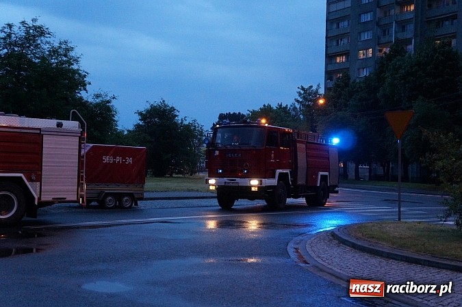 Zdjęcie w galerii na portalu naszraciborz.pl: Nawałnica nad powiatem - pożary, zalane drogi i piwnice, awarie nadajników wiadomości z regionu