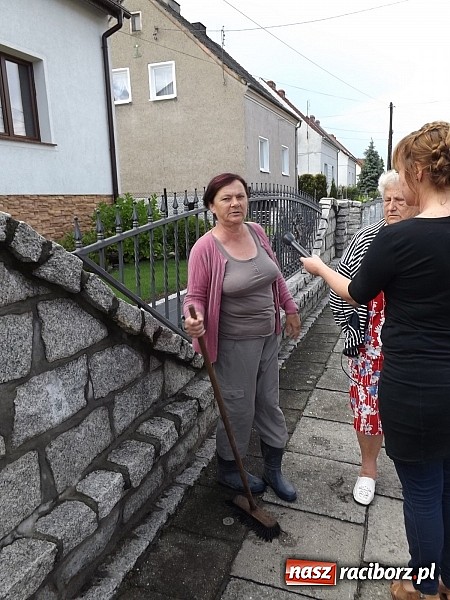 Zdjęcie w galerii na portalu naszraciborz.pl: Sobieskiego zalana drugi raz w ciągu doby  wiadomości z regionu