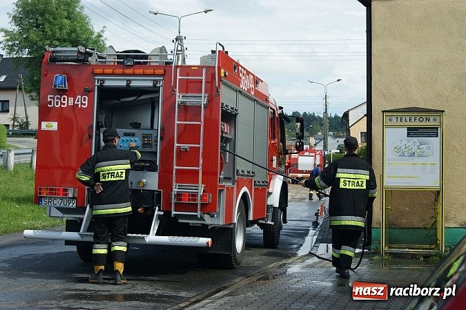 Zdjęcie w galerii na portalu naszraciborz.pl: Skutki nawałnicy. Owsiszcze zalane błotem  wiadomości z regionu
