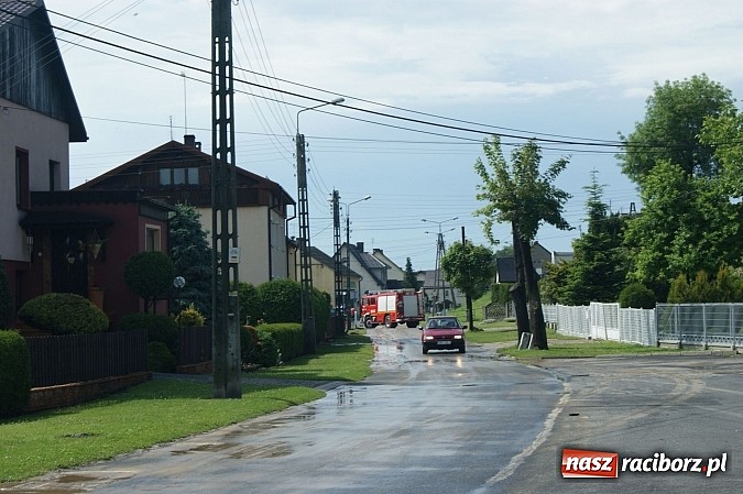 Zdjęcie w galerii na portalu naszraciborz.pl: Skutki nawałnicy. Owsiszcze zalane błotem  wiadomości z regionu