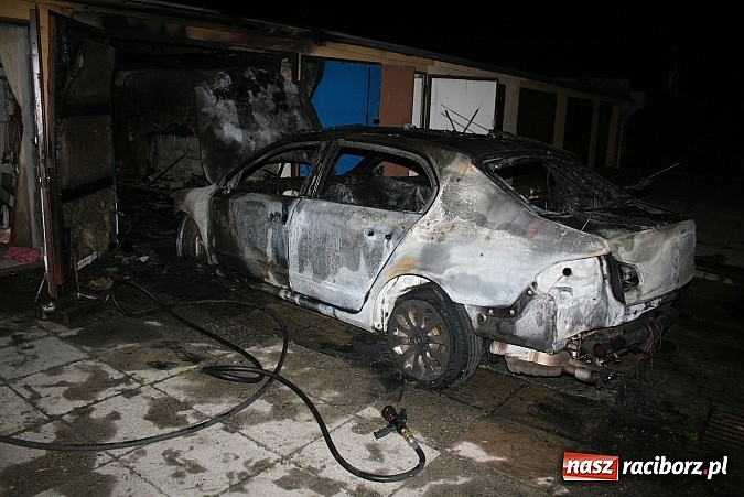 Zdjęcie w galerii na portalu naszraciborz.pl: Pożar garażu przy Częstochowskiej - zobacz wideo nadesłane przez Czytelnika wiadomości z regionu