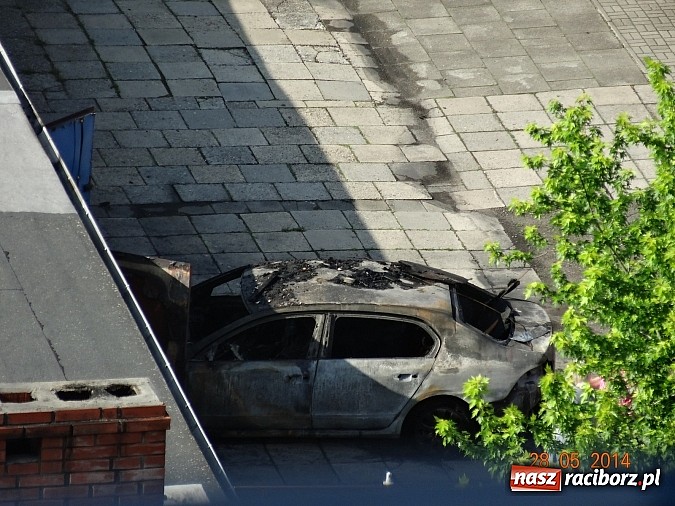 Zdjęcie w galerii na portalu naszraciborz.pl: Pożar garażu przy Częstochowskiej - zobacz wideo nadesłane przez Czytelnika wiadomości z regionu