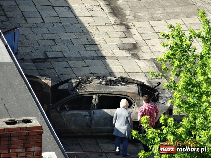 Zdjęcie w galerii na portalu naszraciborz.pl: Pożar garażu przy Częstochowskiej - zobacz wideo nadesłane przez Czytelnika wiadomości z regionu