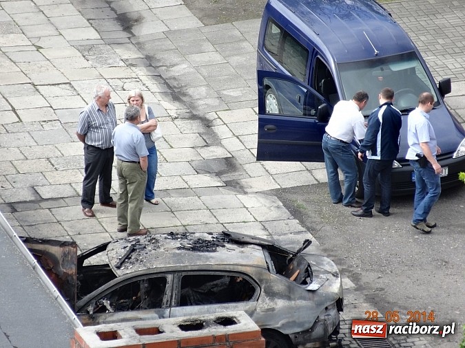 Zdjęcie w galerii na portalu naszraciborz.pl: Pożar garażu przy Częstochowskiej - zobacz wideo nadesłane przez Czytelnika wiadomości z regionu