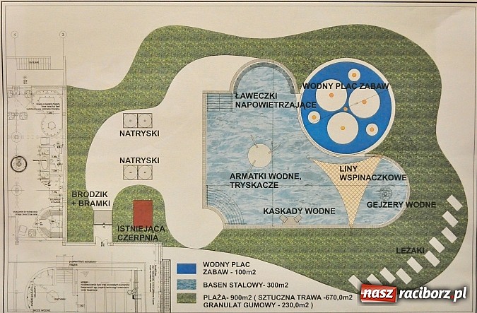 Zdjęcie w galerii na portalu naszraciborz.pl: Lato pokaże, czyli co z basenem zewnętrznym przy H2Ostróg wiadomości z regionu