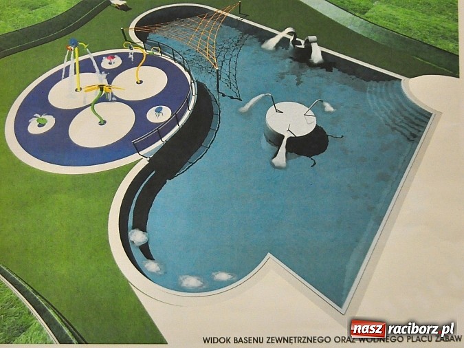 Zdjęcie w galerii na portalu naszraciborz.pl: Lato pokaże, czyli co z basenem zewnętrznym przy H2Ostróg wiadomości z regionu