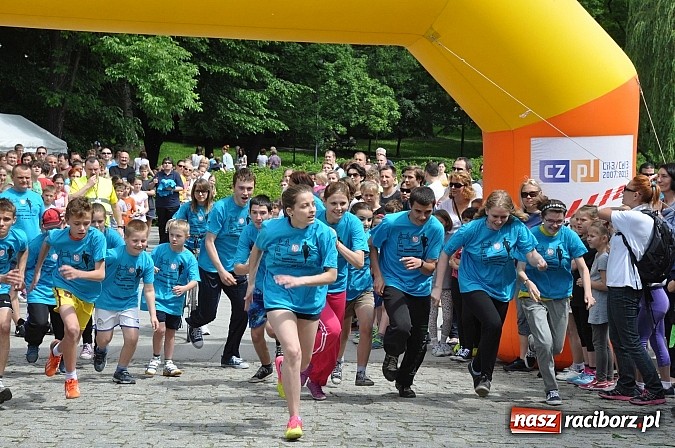 Zdjęcie w galerii na portalu naszraciborz.pl: VIII Raciborski Bieg Profilaktyczny, tym razem w parku Roth wiadomości z regionu