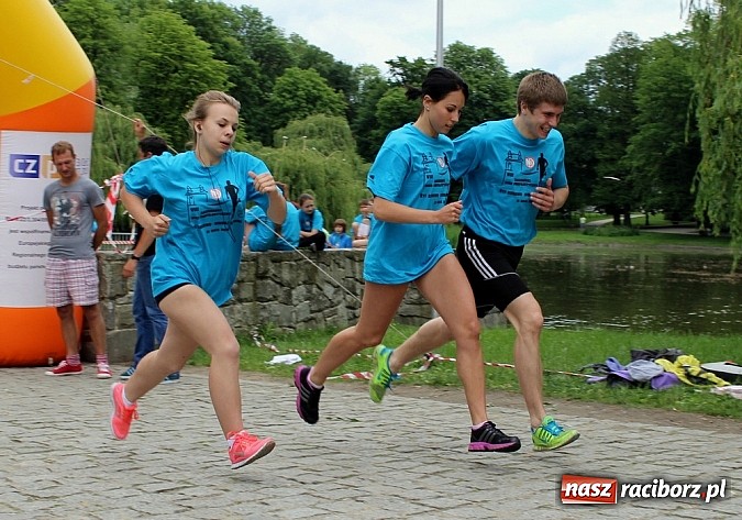 Zdjęcie w galerii na portalu naszraciborz.pl: VIII Raciborski Bieg Profilaktyczny, tym razem w parku Roth wiadomości z regionu