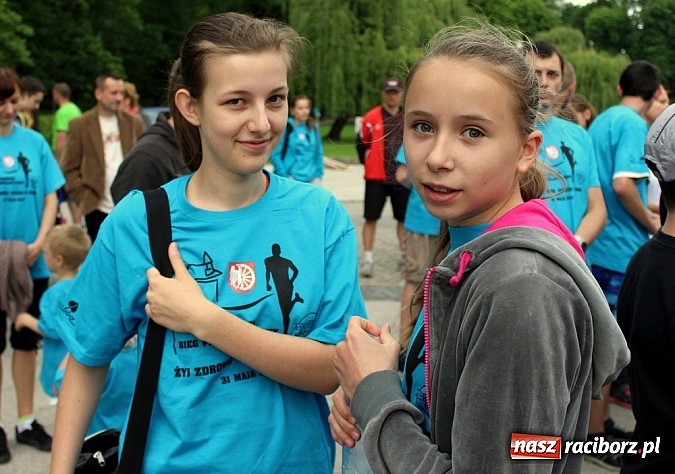 Zdjęcie w galerii na portalu naszraciborz.pl: VIII Raciborski Bieg Profilaktyczny, tym razem w parku Roth wiadomości z regionu