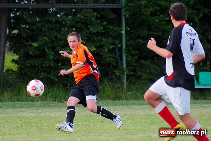 Zdjęcie w galerii na portalu naszraciborz.pl: Wymęczone zwycięstwo Wichru. Bieńkowice własnym cieniem wiadomości z regionu