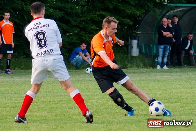 Zdjęcie w galerii na portalu naszraciborz.pl: Wymęczone zwycięstwo Wichru. Bieńkowice własnym cieniem wiadomości z regionu