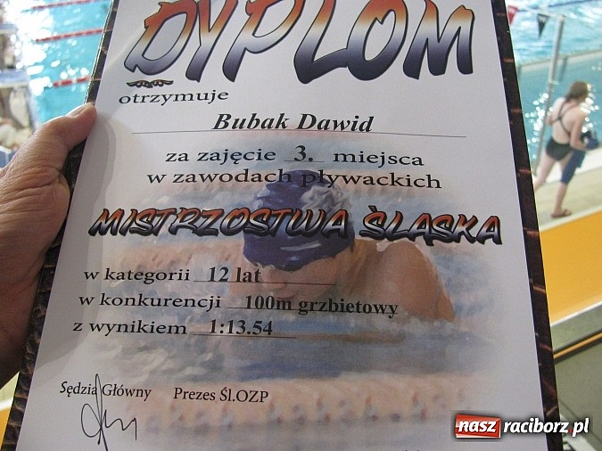 Zdjęcie w galerii na portalu naszraciborz.pl: Pływanie. Kasia z czterema medalami  wiadomości z regionu