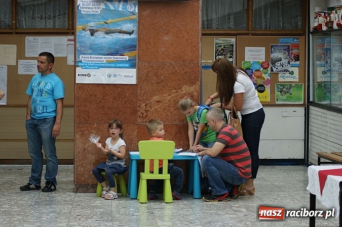 Zdjęcie w galerii na portalu naszraciborz.pl: Integracyjny festiwal pływacki na Dzień Dziecka wiadomości z regionu