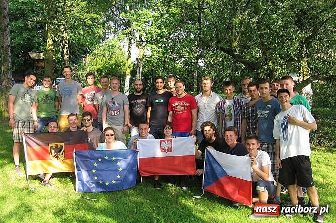 Zdjęcie w galerii na portalu naszraciborz.pl: Młodzi Niemcy na praktyce zawodowej w Raciborzu wiadomości z regionu