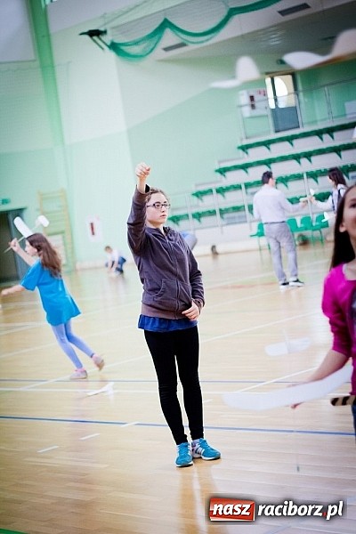 Zdjęcie w galerii na portalu naszraciborz.pl: X Halowe Zawody Szybowc&oacute;w Styropianowych wiadomości z regionu