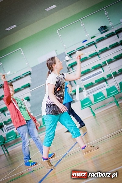 Zdjęcie w galerii na portalu naszraciborz.pl: X Halowe Zawody Szybowc&oacute;w Styropianowych wiadomości z regionu