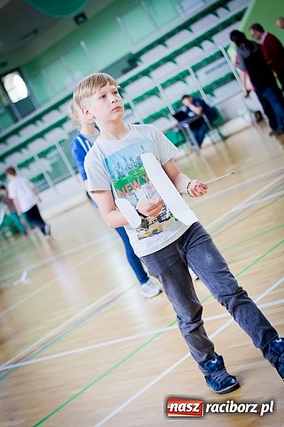 Zdjęcie w galerii na portalu naszraciborz.pl: X Halowe Zawody Szybowc&oacute;w Styropianowych wiadomości z regionu