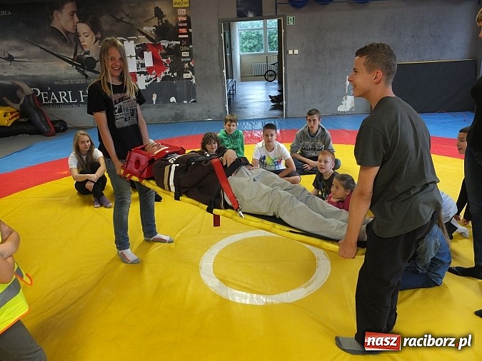 Zdjęcie w galerii na portalu naszraciborz.pl: Łamatorzy propagują zdrowy styl życia wiadomości z regionu