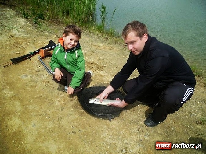 Zdjęcie w galerii na portalu naszraciborz.pl: Ryba brała na wędkarskim Dniu Dziecka na Babiczoku wiadomości z regionu