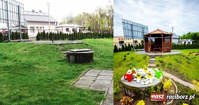 Zdjęcie w galerii na portalu naszraciborz.pl: W Kuźni Raciborskiej odnowiono teren Plac&oacute;wki Opiekuńczo-Wychowawczej wiadomości z regionu