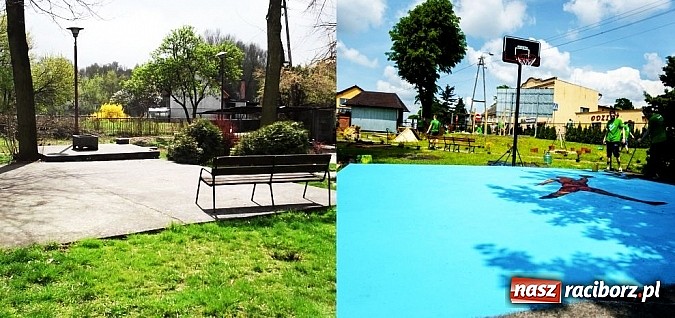 Zdjęcie w galerii na portalu naszraciborz.pl: W Kuźni Raciborskiej odnowiono teren Plac&oacute;wki Opiekuńczo-Wychowawczej wiadomości z regionu