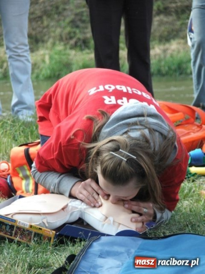 Zdjęcie w galerii na portalu naszraciborz.pl: Ratownicze zmagania na Odrze  wiadomości z regionu