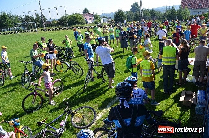 Zdjęcie w galerii na portalu naszraciborz.pl: Świetna frekwencja na Rajdzie Rowerowym w Kobyli. Na starcie ponad 100 osób wiadomości z regionu