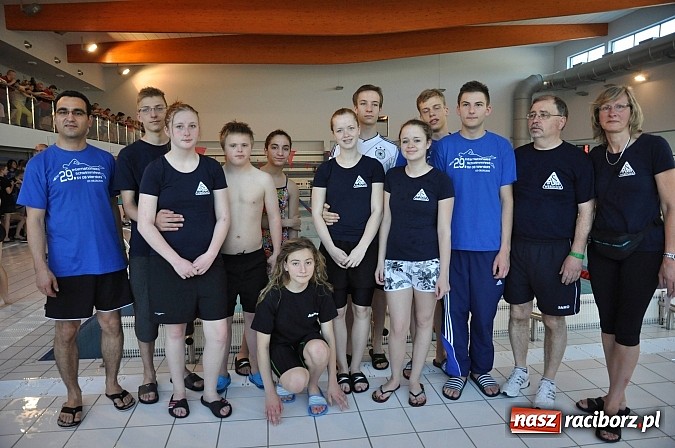 Zdjęcie w galerii na portalu naszraciborz.pl: XI Międzynarodowe Zawody Pływackie w H2Ostróg wiadomości z regionu